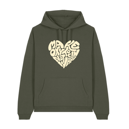 Hoodie "Make Oxytocin Not War" | OVERSIZED FIT