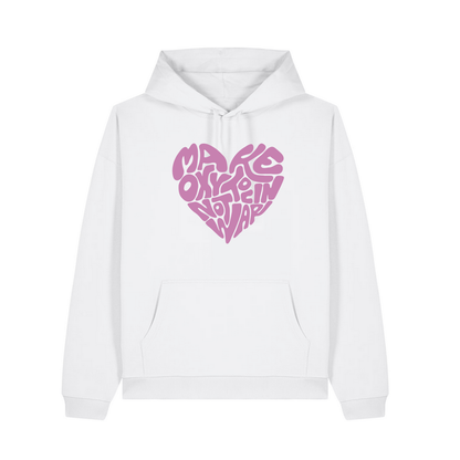 Hoodie "Make Oxytocin Not War" | OVERSIZED FIT