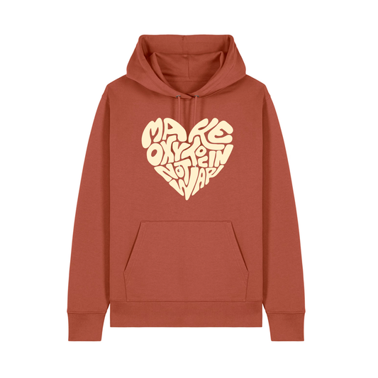 Hoodie "Make Oxytocin Not War" | REGULAR FIT