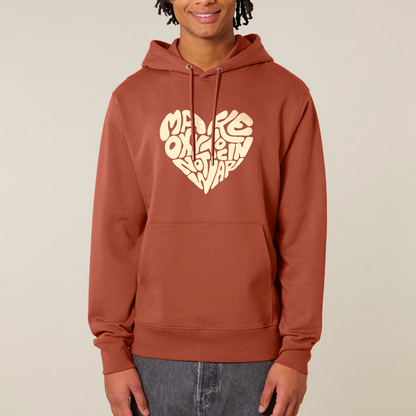 Hoodie "Make Oxytocin Not War" | REGULAR FIT