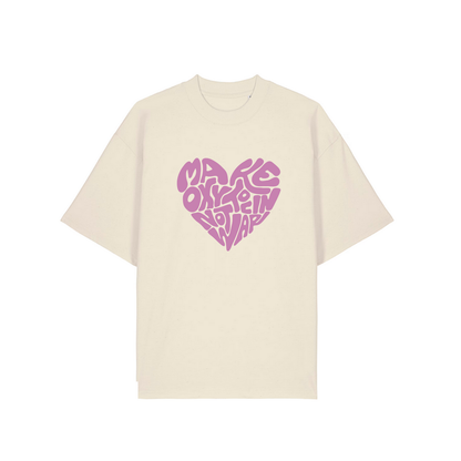 T-Shirt "Make Oxytocin Not War" | OVERSIZED FIT