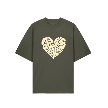 T-Shirt "Make Oxytocin Not War" | OVERSIZED FIT