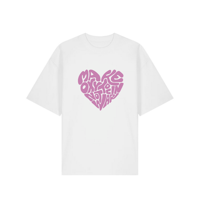 T-Shirt "Make Oxytocin Not War" | OVERSIZED FIT