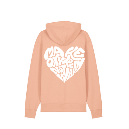 Hoodie "Make Oxytocin Not War" + Frontprint | REGULAR FIT