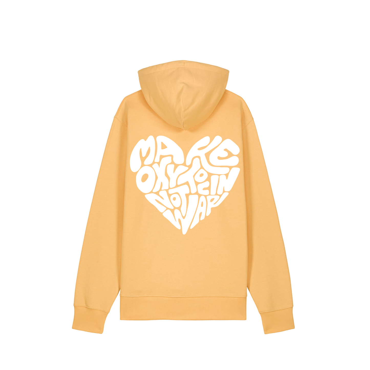 Hoodie "Make Oxytocin Not War" + Frontprint | REGULAR FIT