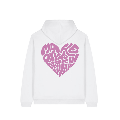 Hoodie "Make Oxytocin Not War" + Frontprint | OVERSIZED FIT