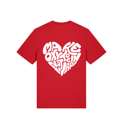 T-Shirt "Make Oxytocin Not War" + Frontprint | REGULAR FIT