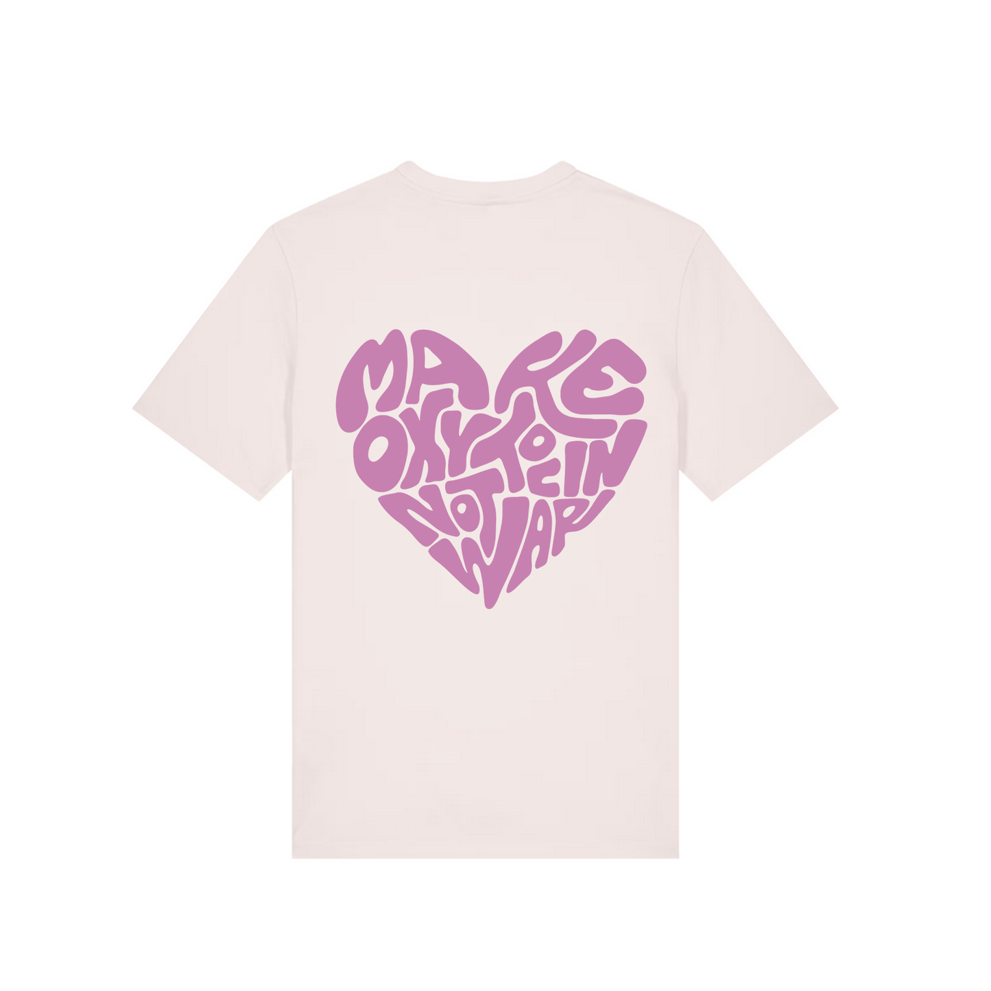 T-Shirt "Make Oxytocin Not War" + Frontprint | REGULAR FIT