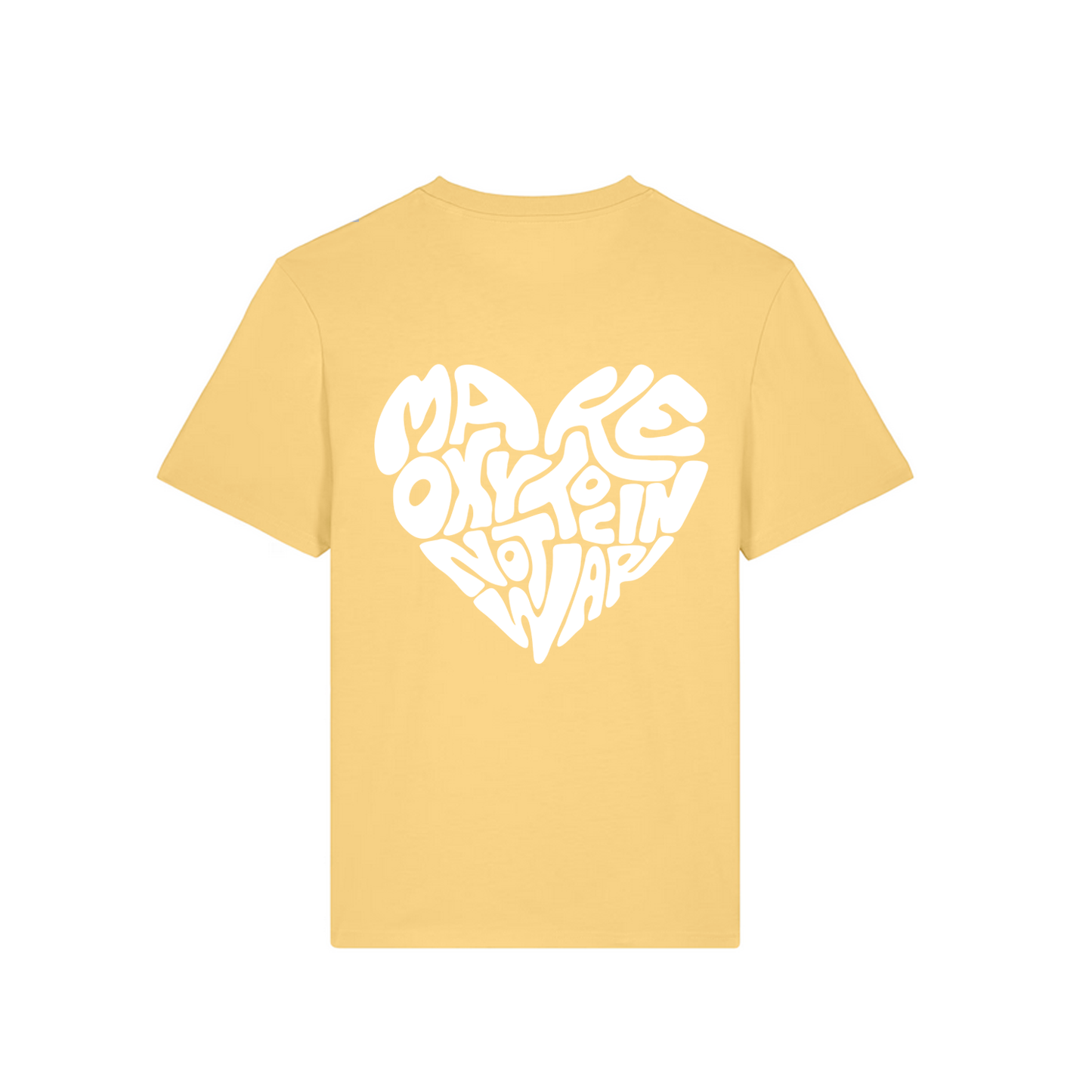 T-Shirt "Make Oxytocin Not War" + Frontprint | REGULAR FIT